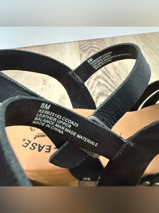 KORK-EASE Women’s 8 Ester Strappy Black Platform Heel Sandals - Picture 9 of 10